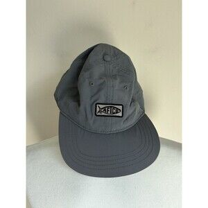 AFTCO Original Fishing Hat Adults Khaki Baseball Cap MC4001 Preppy Gray